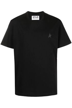 Star-print cotton T-shirt Golden Goose | GMP01220P00059390100